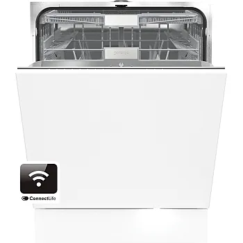Gorenje GV673C62 teljesen beépíthető mosogatógép 60cm, 16 teríték, inverter motor, WIFI, automatikus ajtónyitás 