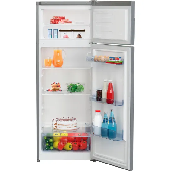 Beko RDSA240K30SN MinFrost®,felülfagyasztós kombinált hűtőszekrény,inox,146.5cm magas