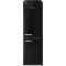 Gorenje ONRK619DBK Retro No Frost alulfagyasztós kombinált hűtőszekrény,204/96L,inverteres kompresszor,60x66.1x194cm,fekete 