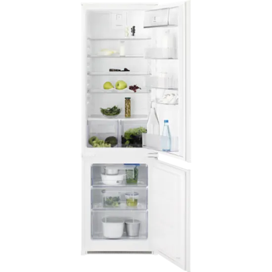 Electrolux LNT3FF18S beépíthető kombinált hűtőszekrény, 54.8x177.2x54.9 cm,196/73L