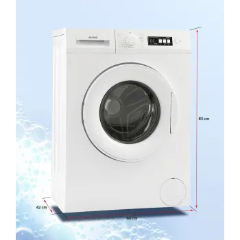 MPM MPM-4610-PV-37 elöltöltős mosógép 6 kg, 60x42x85 cm