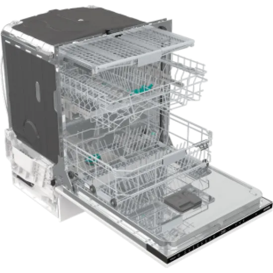 Gorenje GV663C60 teljesen beépíthető mosogatógép 60cm, 16 teríték, inverter motor, automatikus ajtónyitás funkció 