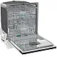 Gorenje GV642D61 teljesen beépíthető mosogatógép 60cm, 14 terítékes, automatikus ajtónyitás funkció 