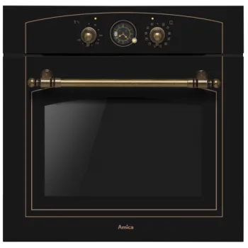 Amica TR110TB beépíthető sütő fekete retro