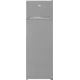 Beko RDSA280K30SN felülfagyasztós kombinált hűtőszekrény inox 204/46L, 54x57.4x160.6 cm 