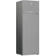 Beko RDSA280K30SN felülfagyasztós kombinált hűtőszekrény inox 204/46L, 54x57.4x160.6 cm 