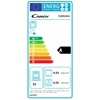 Candy FCDP 818 VX beépíthető pirolitikus sütő