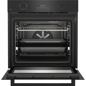 Beko BBIM17300BMPSF beépíthető pirolitikus sütő 72L, 59.4x56.7x59.5 cm, fekete 