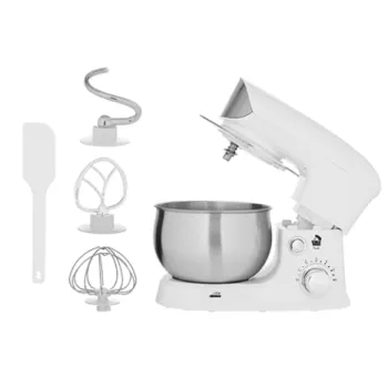 Adler AD4226W konyhai robotgép, 1200 W, fehér, 3L rozsdamentes tál