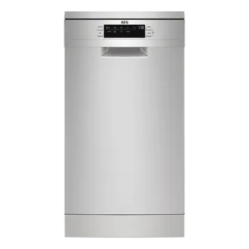 AEG FFB62427ZM keskeny mosogatógép, AirDry, 9 terítékes, inox 