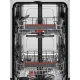 AEG FFB62427ZM keskeny mosogatógép, AirDry, 9 terítékes, inox 