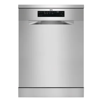 AEG FFB73717PM mosogatógép, 15 terítékes, AirDry, inverteres, LED kijelző, 9program, inox, 59.8x60.3x85 cm 