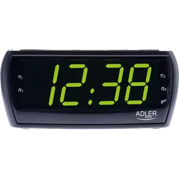 Adler AD1121 ébresztőórás rádió fekete 