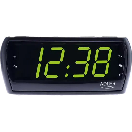 Adler AD1121 ébresztőórás rádió fekete 