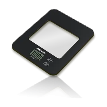 Beez SK-L-5030 slim üveglapos konyhamérleg, extra nagy méréshatár 8000g