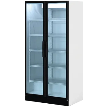 Snaige CD11DM-SV022CL1X Professional, Ipari üvegajtós hűtő, 2065 x 1191 x 695 mm, 961 liter