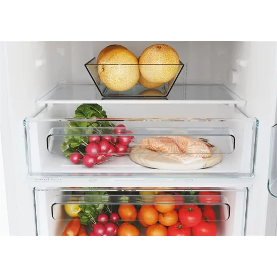 Candy CBT5518EW Total No Frost Circle beépíthető kombinált alulfagyasztós hűtőszekrény, 54x54.5x177.2 cm 