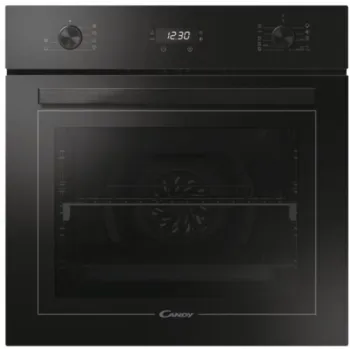 Candy FCM996NRL beépíhető pirolitikus sütő, fekete, 70L, WIFI, 59.5x56.8x59.5 cm 