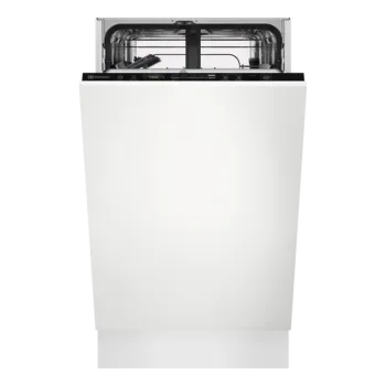 Electrolux EES42210L teljesen beépíthető keskeny mosogatógép, inverter motor, 9 terítékes, automatikus ajtónyitás, 44.8x55x81.8 cm 
