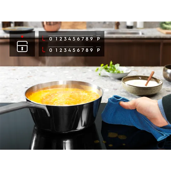 Electrolux LHR3233CK beépíthető elektromos dominó kerámia főzőlap, fekete, 2 főzőzónás, 29cm szélesség 