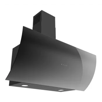 Evido CHV9TB.1 Cliff 90B Design döntött fali kürtös konyhai elszívó 90cm fekete 