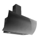 Evido CHV9TB.1 Cliff 90B Design döntött fali kürtös konyhai elszívó 90cm fekete 