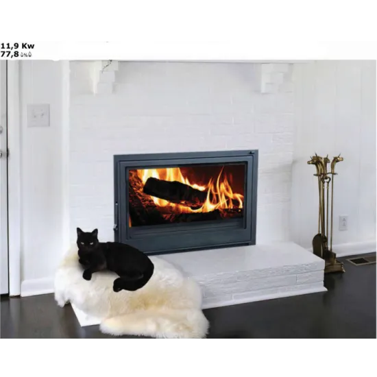 Warnex Ferguss FG18 beépíthető öntvény kandalló betét 11,9 kW