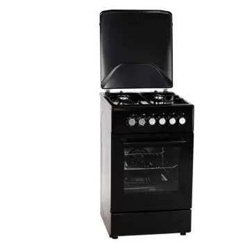 MPM-64-KGE-13B kombinált gáz-elektromos tűzhely, 64KGE13B, fekete, 70L,60cm 