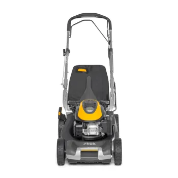 Stiga TWINCLIP 50 S önjárós, nagyteljesítményű benzinmotoros fűnyíró,gyűjtés,mulcsozás,hátsó kidobás