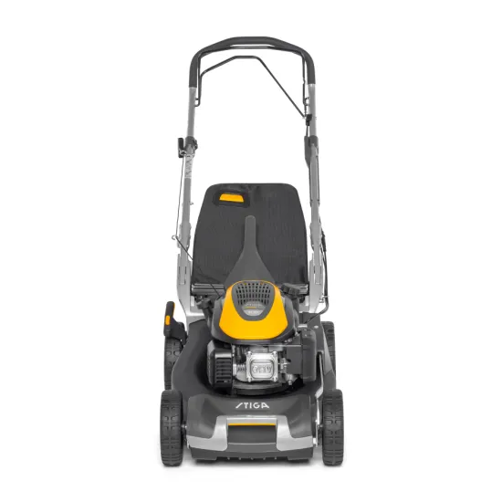 Stiga TWINCLIP 50 S önjárós, nagyteljesítményű benzinmotoros fűnyíró,gyűjtés,mulcsozás,hátsó kidobás