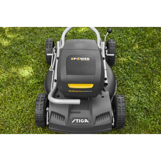 Stiga MULTICLIP PRO 950 SX AE önjárós akkumulátoros fűnyíró mulcsozás funkcióval 
