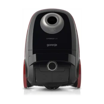 Gorenje VCEA22GPLBKCY porzsákos vagy porzsák nélküli porszívó 64dB extra alacsony zajszint, fekete 