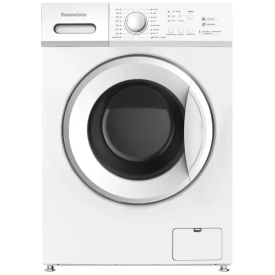 Hausmeister HM2600 keskeny elöltöltős mosógép, MAGYAR kezelőpanellel, 44cm mély, 60x44x85cm 