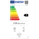 Hausmeister HM3105E egyajtós hűtőszekrény fagyasztóval 88/14L, E energiaosztály 