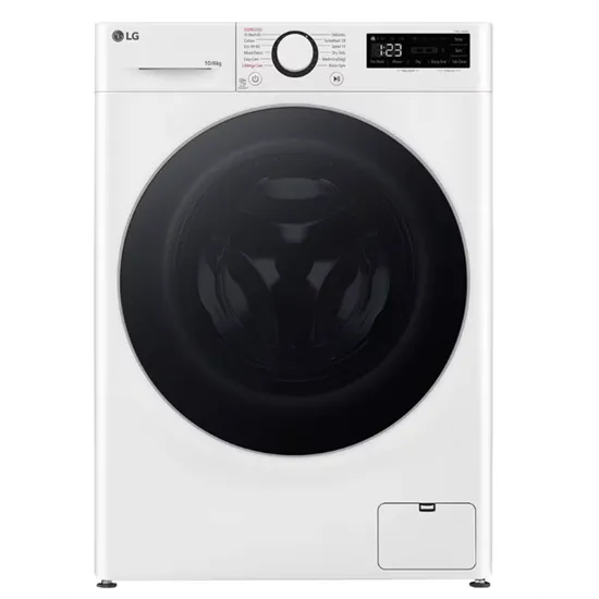 LG F4DR510S1W mosó-szárítógép gőzfunkcióval 10/6kg, inverter Direct Drive motor, 60x56.5x85cm