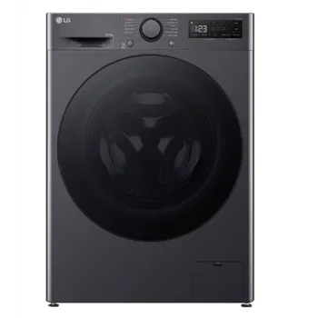 LG F4DR510S2M mosó-szárítógép TurboWash™360 és AI DD™ technológia, gőzfunkció 10/6kg, antracit szín, 60x56.5x85 cm 