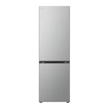 LG GBV3100DPY alulfagyasztós kombinált hűtőszekrény, DoorCooling+™ technológia, 344/110L, 59.5x68.2x186 cm, hamvas matt ezüst szín 