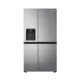LG GSLV51PZXM Side-by-Side hűtőszekrény, inox színű,416/219L,179cm magasság, Smart Inverter Kompresszor, 