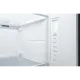 LG GSLV51PZXM Side-by-Side hűtőszekrény, inox színű,416/219L,179cm magasság, Smart Inverter Kompresszor, 