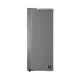 LG GSLV51PZXM Side-by-Side hűtőszekrény, inox színű,416/219L,179cm magasság, Smart Inverter Kompresszor, 