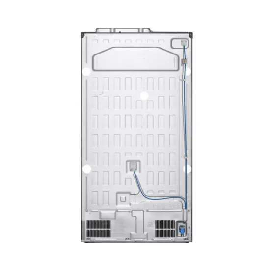 LG GSLV51PZXM Side-by-Side hűtőszekrény, inox színű,416/219L,179cm magasság, Smart Inverter Kompresszor, 