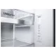 LG GSXV90MCDE Total No Frost side by side hűtőszekrény, 416/219L, InstaView™, WIFI, Lineáris Inverter Kompresszor, 91.3x73.5x179 cm, matt éjfekete szín 
