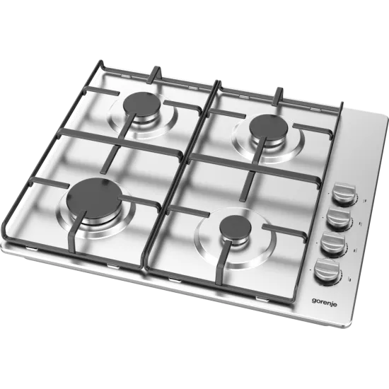 Gorenje G640XHS beépíthető gáz főzőlap,60x52x8.9 cm, inox 