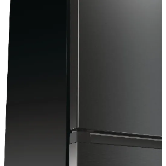 Gorenje NRK619EABXL4 NO Frost fekete kombinált hűtőszekrény, 204/96L, 60x59.2x185 cm 