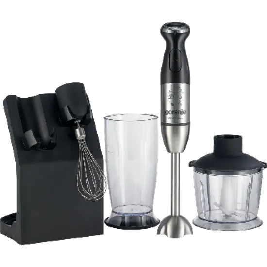Gorenje HBC807QB botmixer szett 800W, fekete/Inox