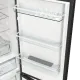 Gorenje NRK619EABXL4 NO Frost fekete kombinált hűtőszekrény, 204/96L, 60x59.2x185 cm 