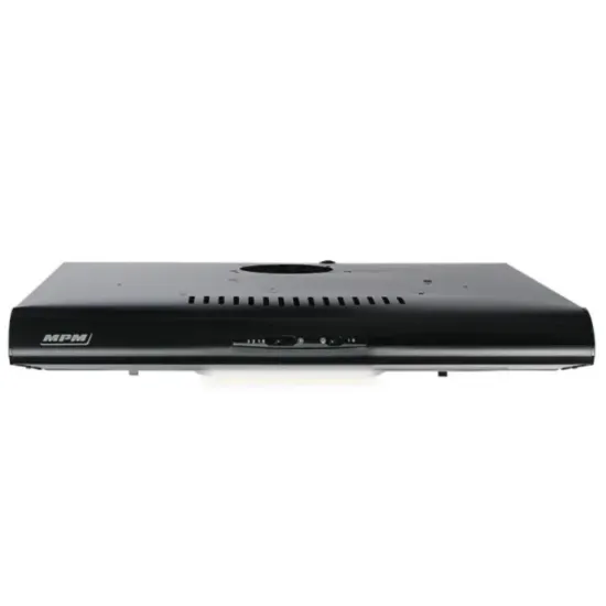 MPM MPM-61-PX-73 fekete 60cm szabadonálló konyhai elszívó mosható fém zsírszűrővel