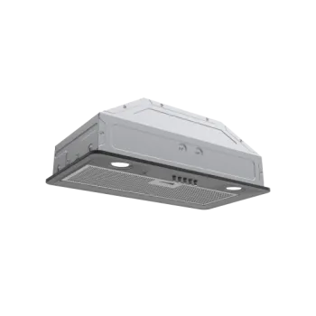 Novacook D006 B beépíthető teleszkópos konyhai elszívó 60 cm fekete üvegkerámia borítású 