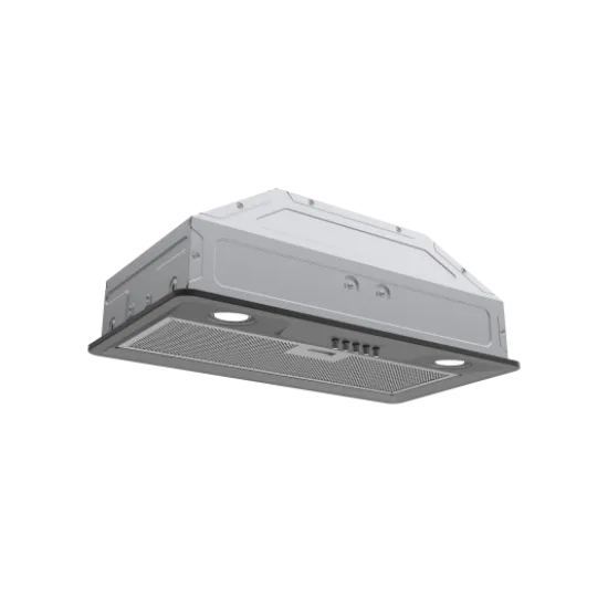 Novacook D006 B beépíthető teleszkópos konyhai elszívó 60 cm fekete üvegkerámia borítású 