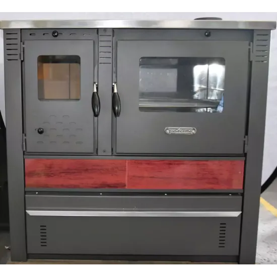 Warnex Panonia sparhelt BORDÓ, jobbos kivitel, 10kW 